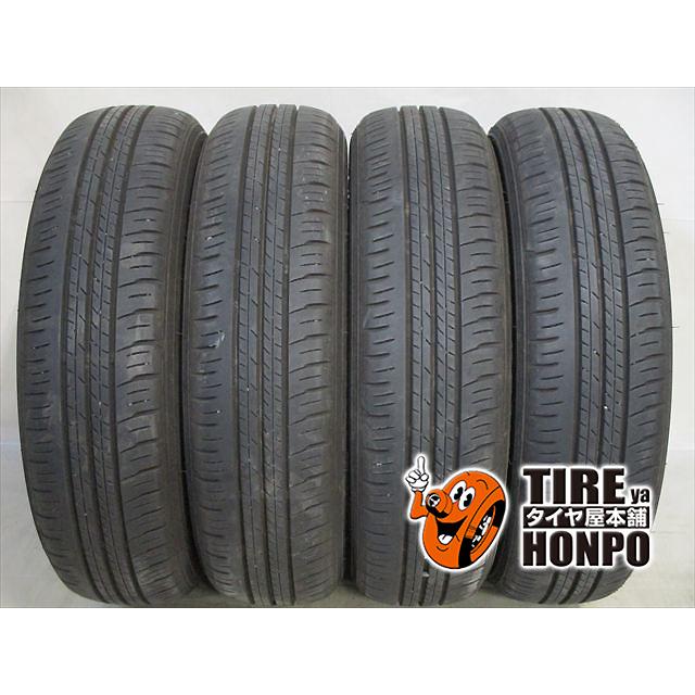 中古タイヤ 4本セット 155/70R13 75S ダンロップ エナセーブ EC300+ 