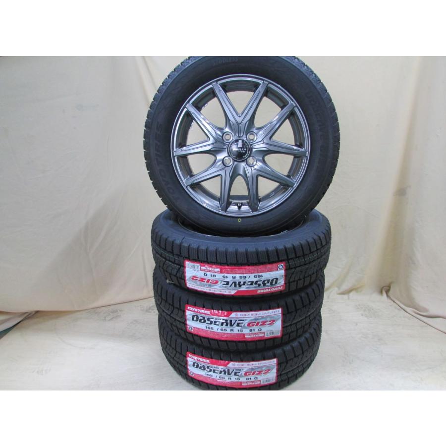OBSERVE 165/65R15 トーヨータイヤ OBSERVE GIZ2 新品 タイヤホイール 