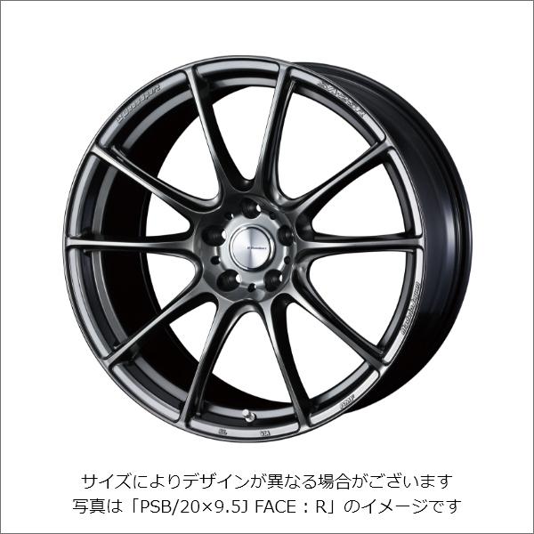 【タイヤ&ホイールを4本ずつ購入でナットプレゼントキャンペーン中！】WEDS WEDSSPORT ウェッズスポーツ 18インチ ホイール SA25R 8.5J+45 5H/100｜tire-marketing-s｜02