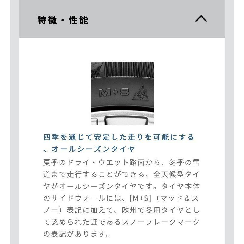 グッドイヤー オールシーズンタイヤ Vector 4 Seasons Hybrid   165/70R14   86H   4本セット☆日本製☆の画像