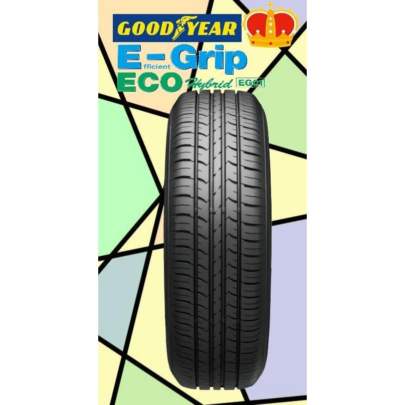 日本製 グッドイヤー タイヤ E-Grip Eco EG-01 185/60R15 84H サマー 