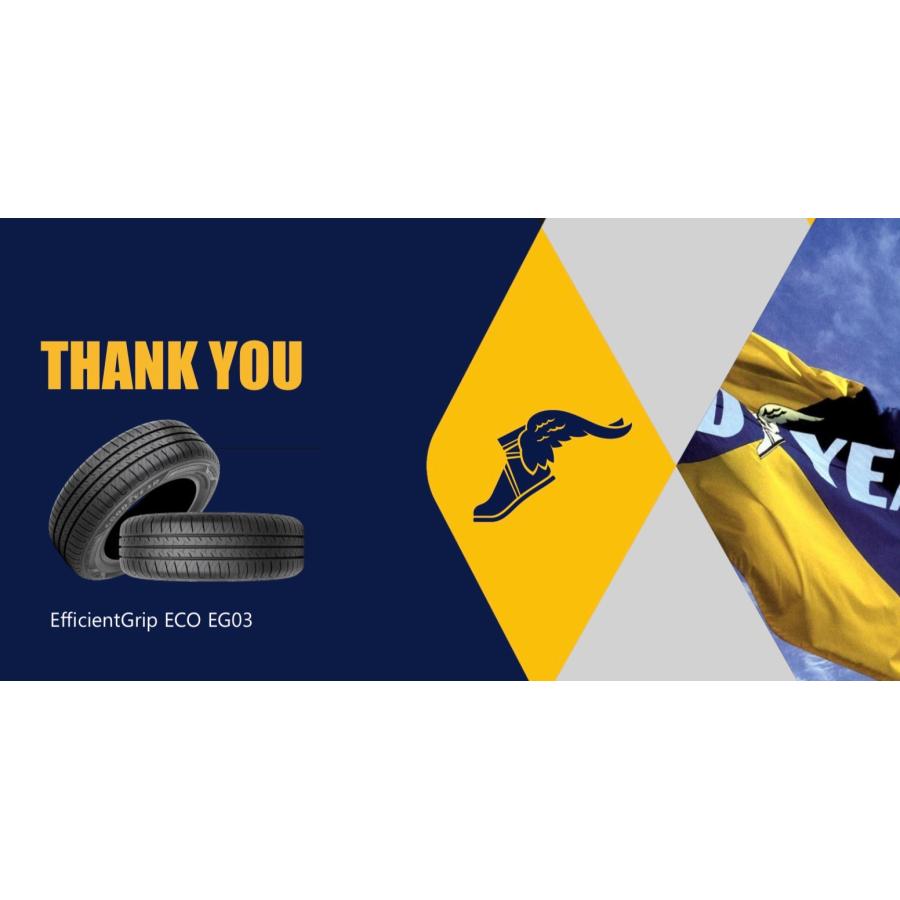 グッドイヤー（GOODYEAR） 新商品 タイヤ EfficientGrip ECO EG03 185