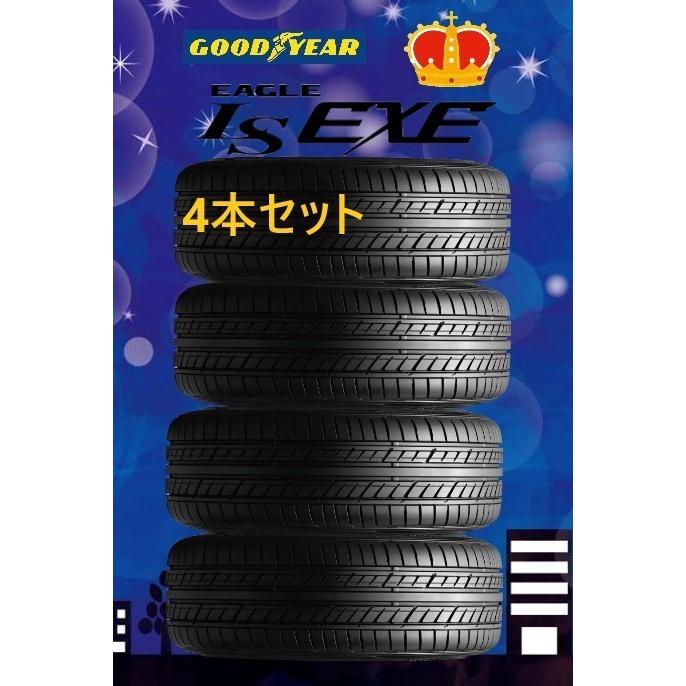 日本製　グッドイヤー　タイヤ　XL　102W　LS　245　EXE　イーグル　EAGLE　☆　４本セット　LS　45R19　エグゼ