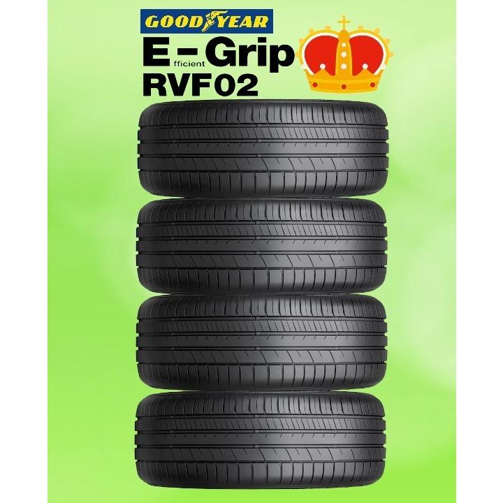 GOOD YEAR　EfficentGrip RVF02  205/60R16 92V ４本セット 　ミニバン用 グッドイヤー タイヤ エフィシエント グリップ アールブイエフゼロツー｜tire-prince