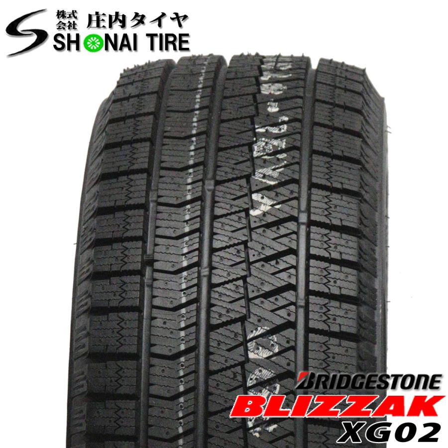 215/60R16×6.5J 114.3-5穴 +48 2023年製 ブリヂストン XG02 シュナイダー STAG メタリックグレー 冬 4本SET 在庫要確認 会社宛 送料無料｜tire-shonai｜02