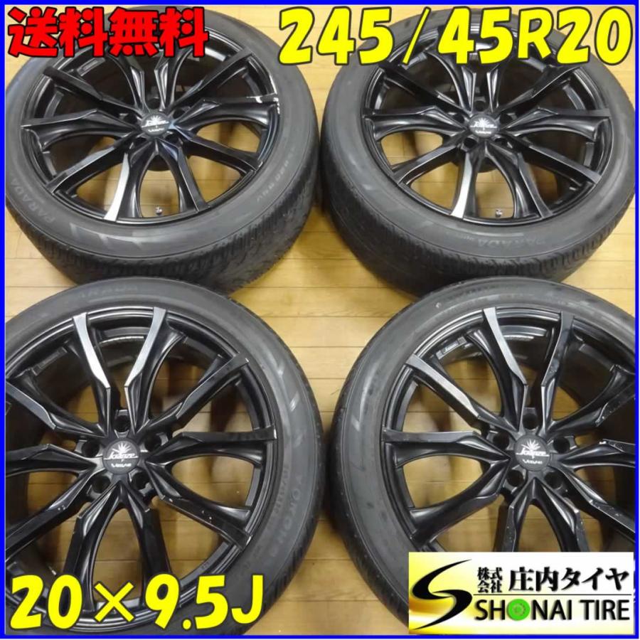 夏4本SET 会社宛送料無料 245/45R20×9.5J ヨコハマ PARADA Spec 夏4本SET 会社宛送料無料 245/45R20×9.5J ヨコハマ PARADA Spec
