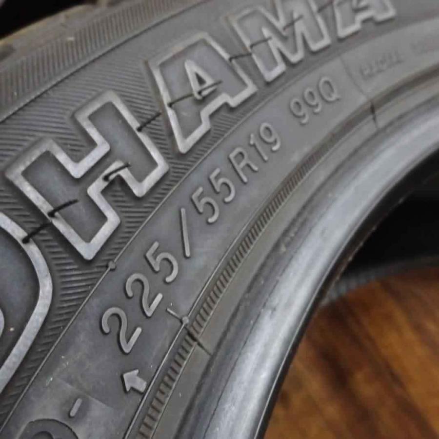 □4本SET!□NO,B4883□会社宛 送料無料□225/55R19 99Q□ヨコハマ 