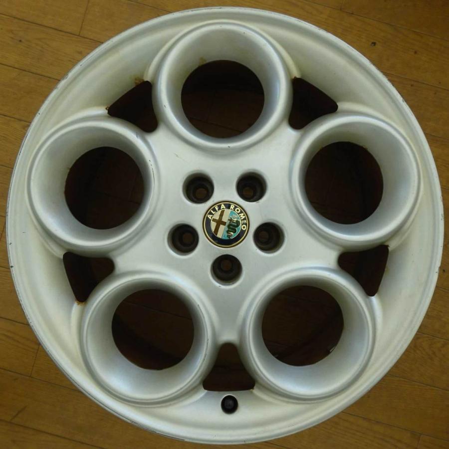 【直接取引歓迎】アルファロメオ156 17インチホイール4本 アルファロメオ156GTA純正17インチ入庫しました！ アルファ