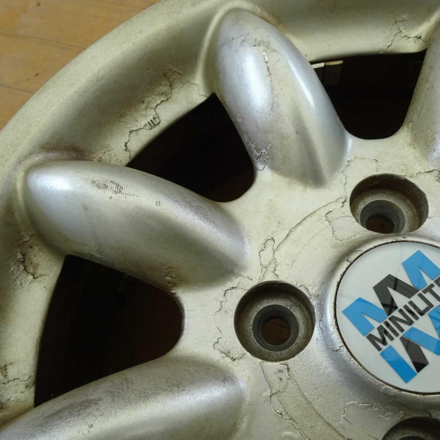 4本SET 会社宛送料無料 15×6J MINI ミニライト LITE 純正アルミ 4穴
