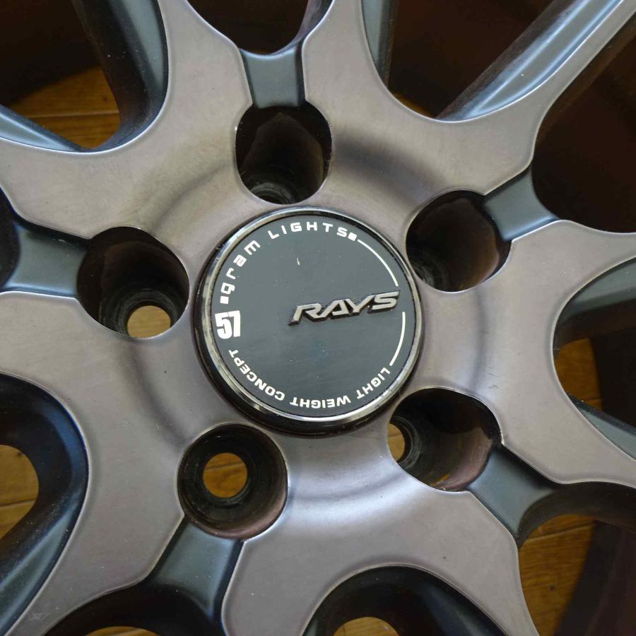 4本SET 会社宛送料無料 18×7.5J RAYS グラムライツ アズール 57 GMA