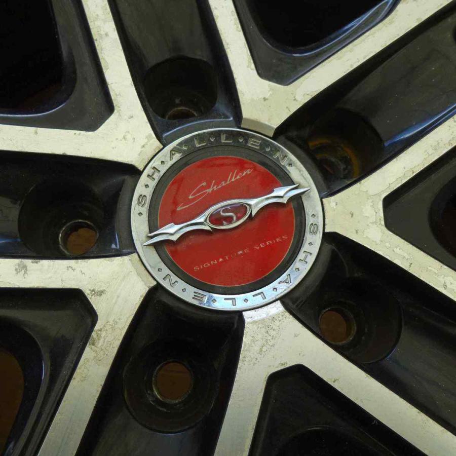 4本 会社宛送料無料 18×7.5J AME シャレン XF-55 アルミ 5穴 PCD 114.3