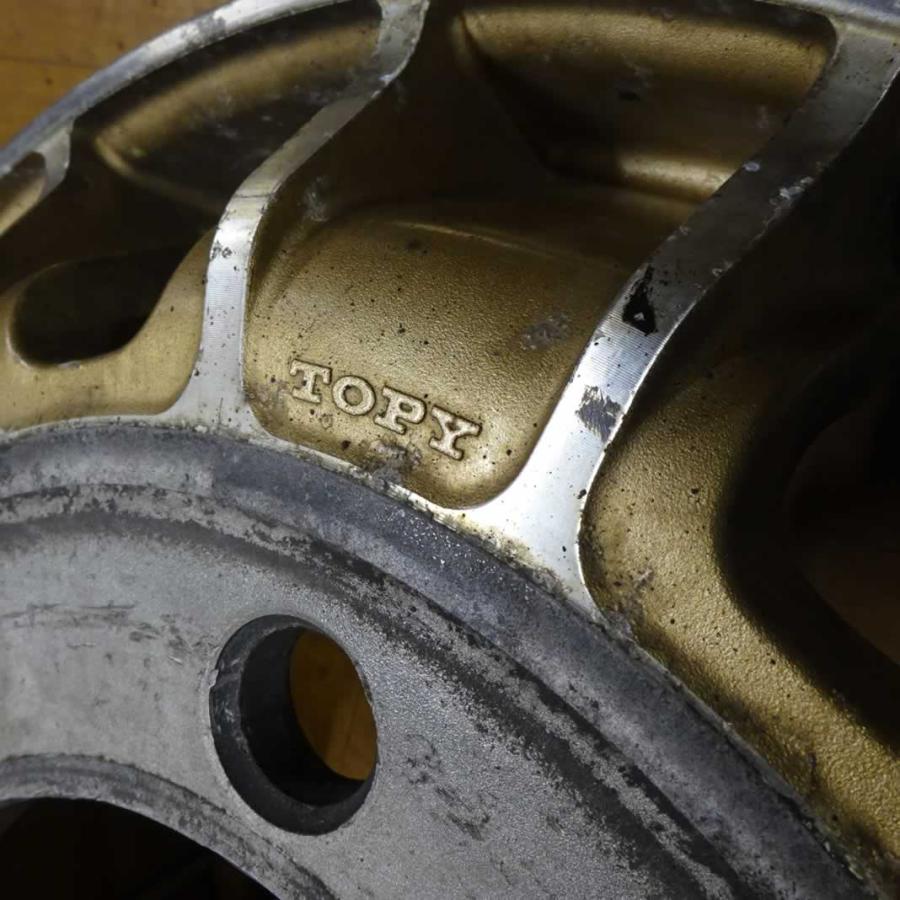 1本 会社宛 送料無料 22.5×7.50 TOPY トラック 鍛造 FORGED アルミ