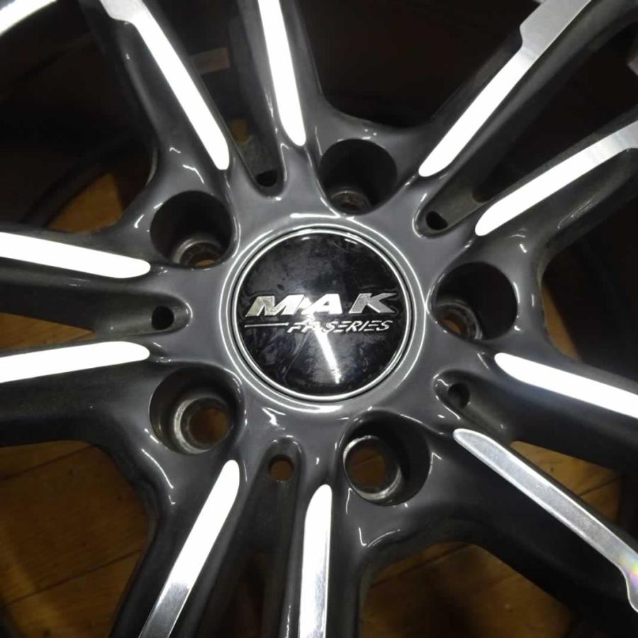 4本SET 会社宛 送料無料 18×8J MAK MFF FLOW FORGED アルミ 5穴 PCD 