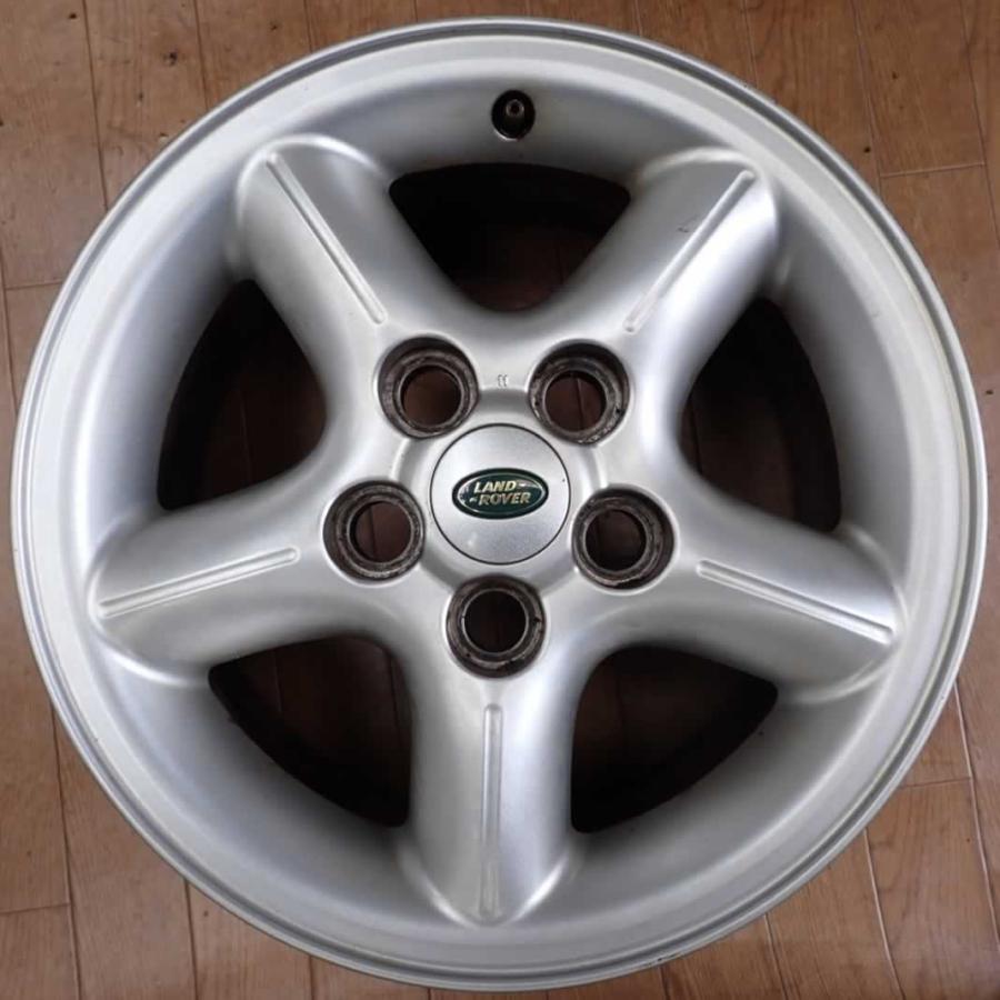 5本 会社宛 送料無料 16×8J LAND ROVER ランドローバー 純正 アルミ 5穴 PCD 120 +57 ハブ径70mm ...