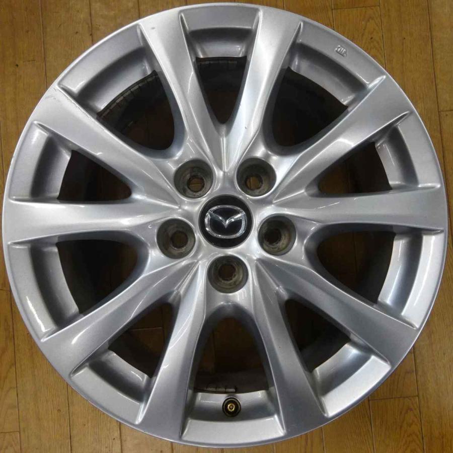 4本SET 会社宛 送料無料 17×7.5J マツダ GJ系 アテンザ 純正 アルミ 5