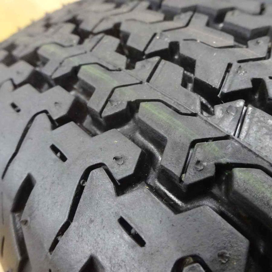バリ山 ヨコハマタイヤ スーパーバン355 スチールホイール付き 4本セット