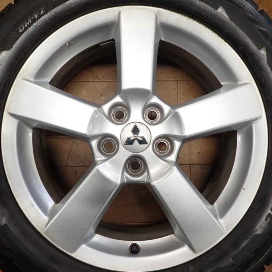 スタッドレス デリカ純正ホイール+ブリザックDM-V2 225/55R18