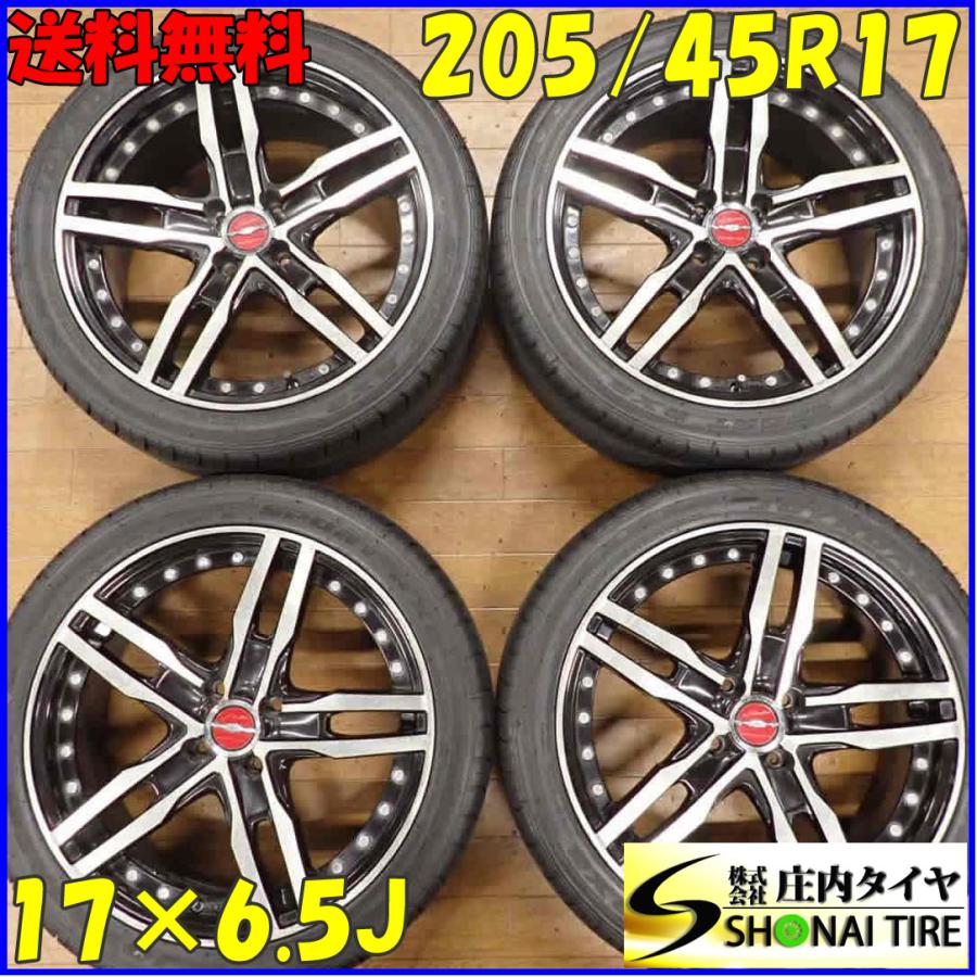 夏4本SET 会社宛送料無料 205/45R17×6.5J 88W JOYROAD RX6 バリ溝 2021 
