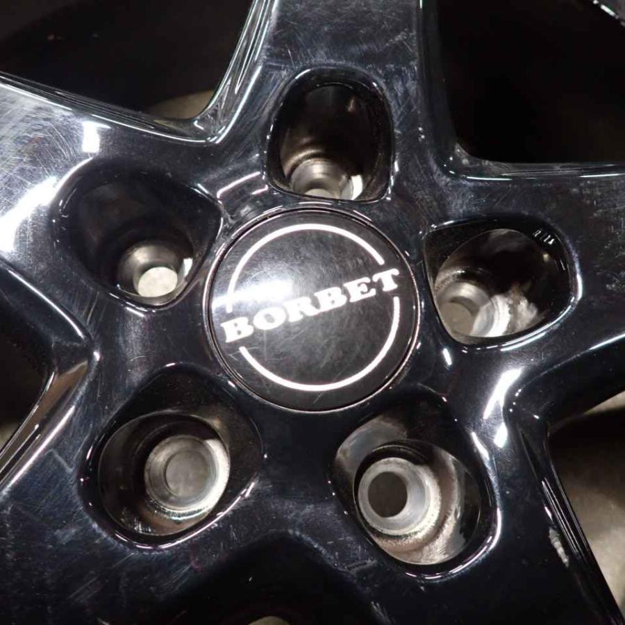 4本SET 会社宛 送料無料 17×7J BORBET タイプF アルミ 5穴 PCD 114.3mm