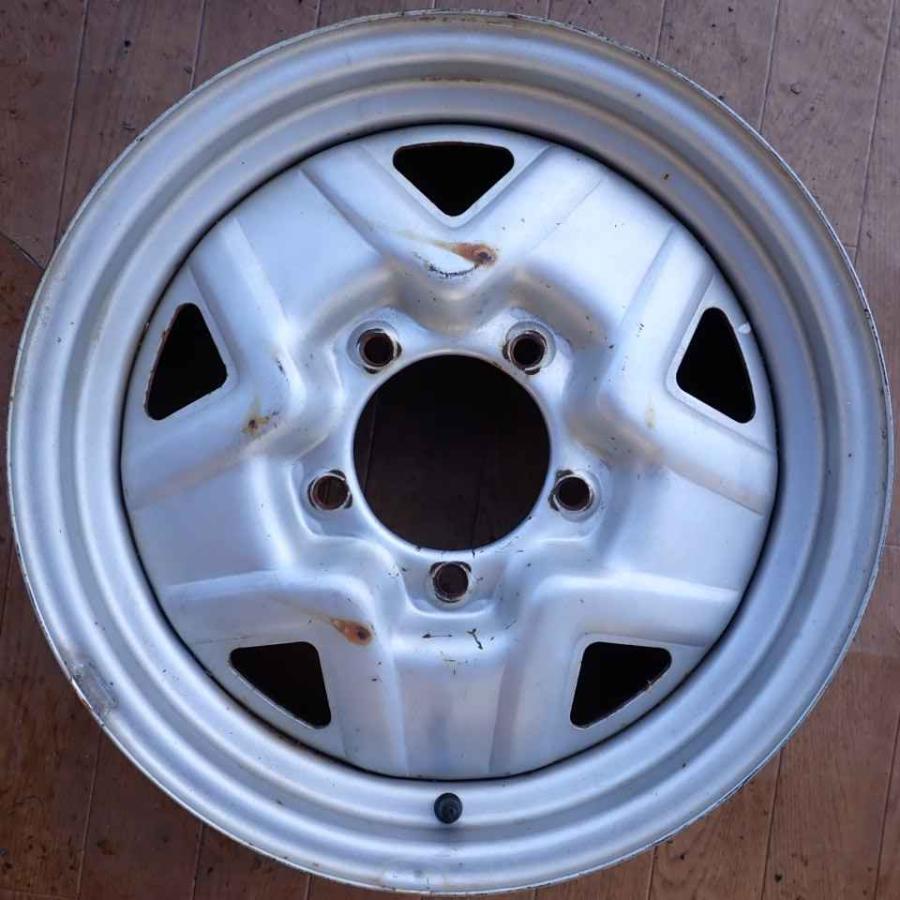 4本SET 会社宛送料無料 16×5J スズキ 純正スチール ホイール 鉄チン 5