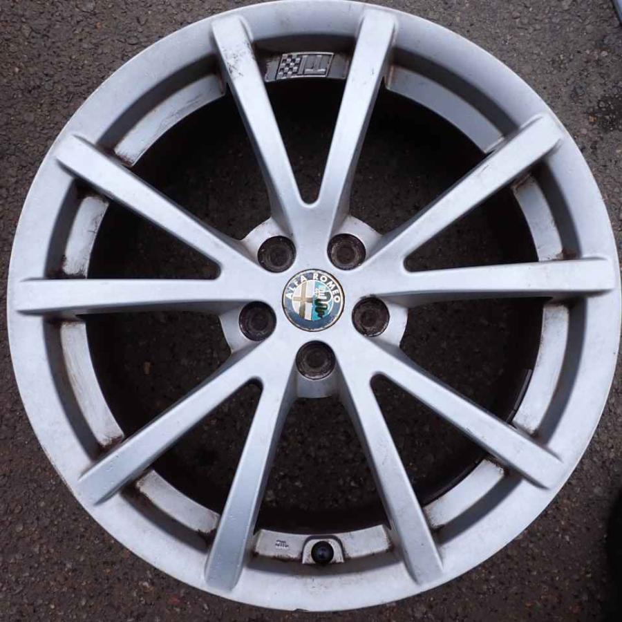 4本SET 会社宛 送料無料 17 ×7J アルファロメオ 147Ti 純正 アルミ