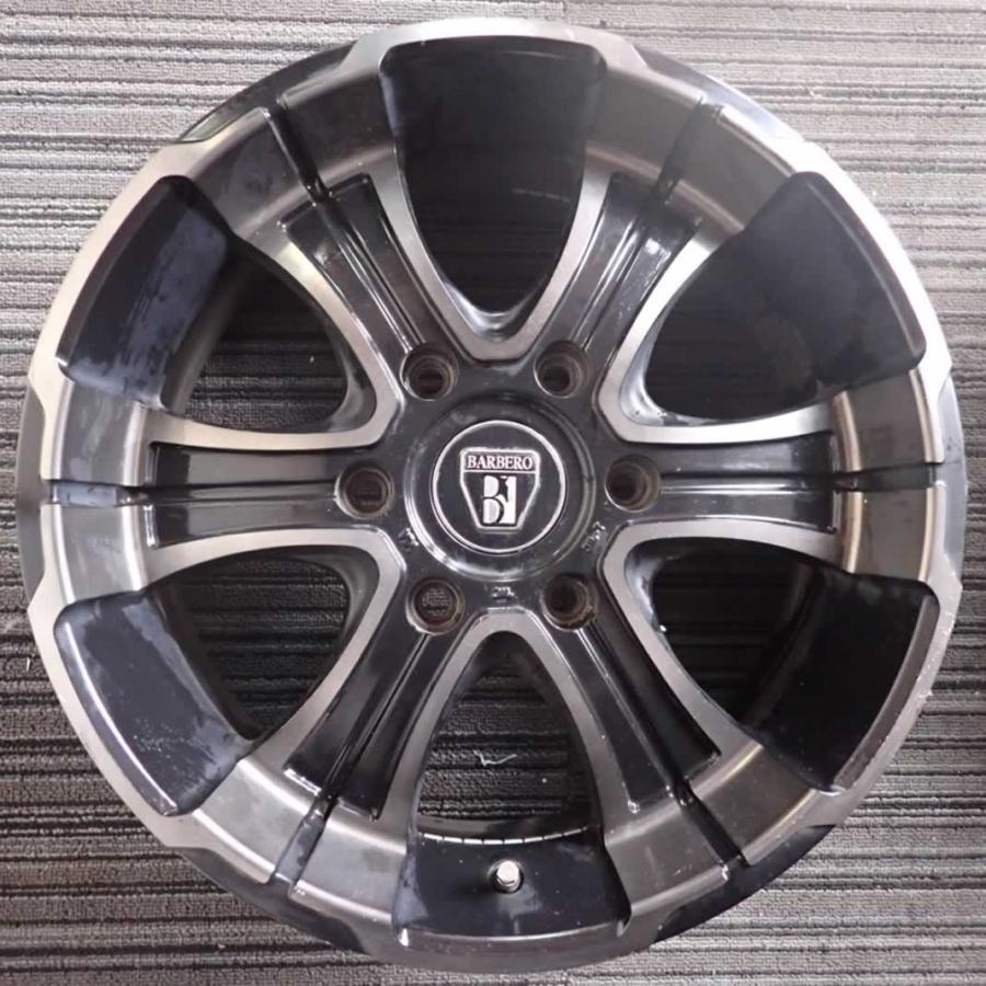 4本SET 会社宛送料無料 17×6.5J BARBERO CRIMSON バルベロ クリムソン 