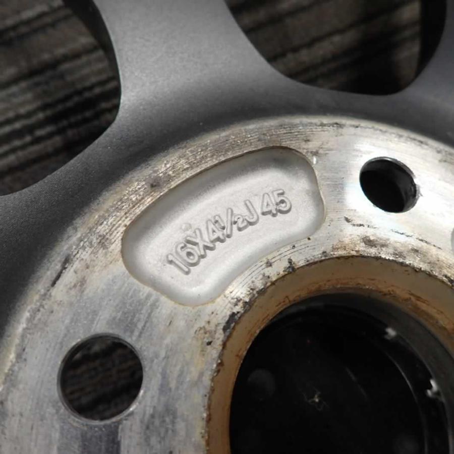 4本SET 会社宛送料無料 16×4.5J ダイハツ LA400系 コペン 純正