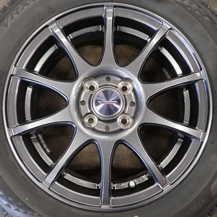 送料込☆2023 ブリヂストン タイヤホイールセット175/65R15☆4本 冬4本SET 会社宛 送料無料 175/65R15×5.5J 84Q ブリヂストン