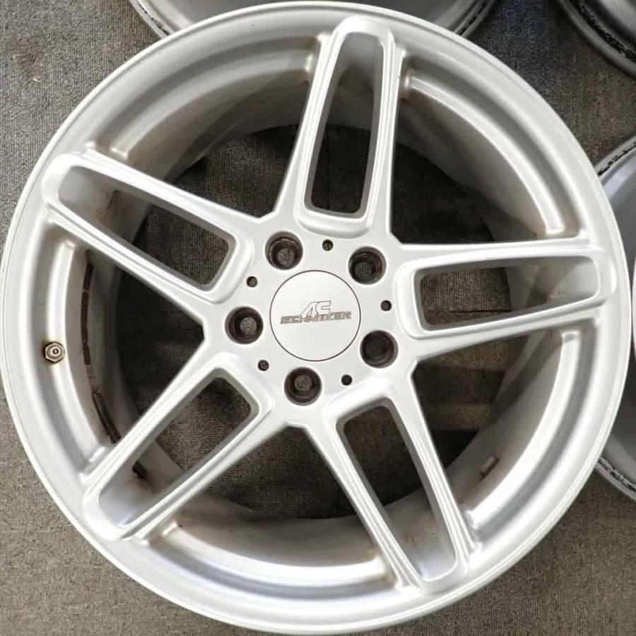 4本SET 会社宛 送料無料 18×8.5J AC SCHNITZER シュニッツァー タイプ3 