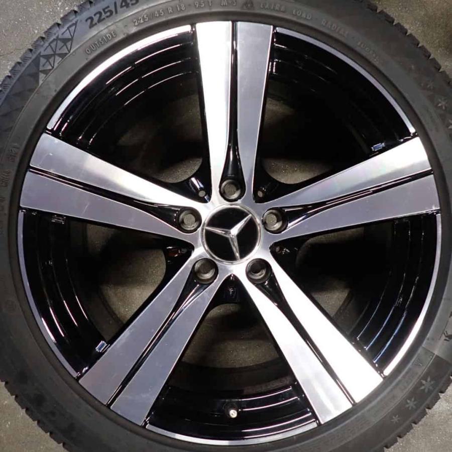 冬4本 会社宛 送料無料 225/45R18×7.5J コンチネンタル ノース 
