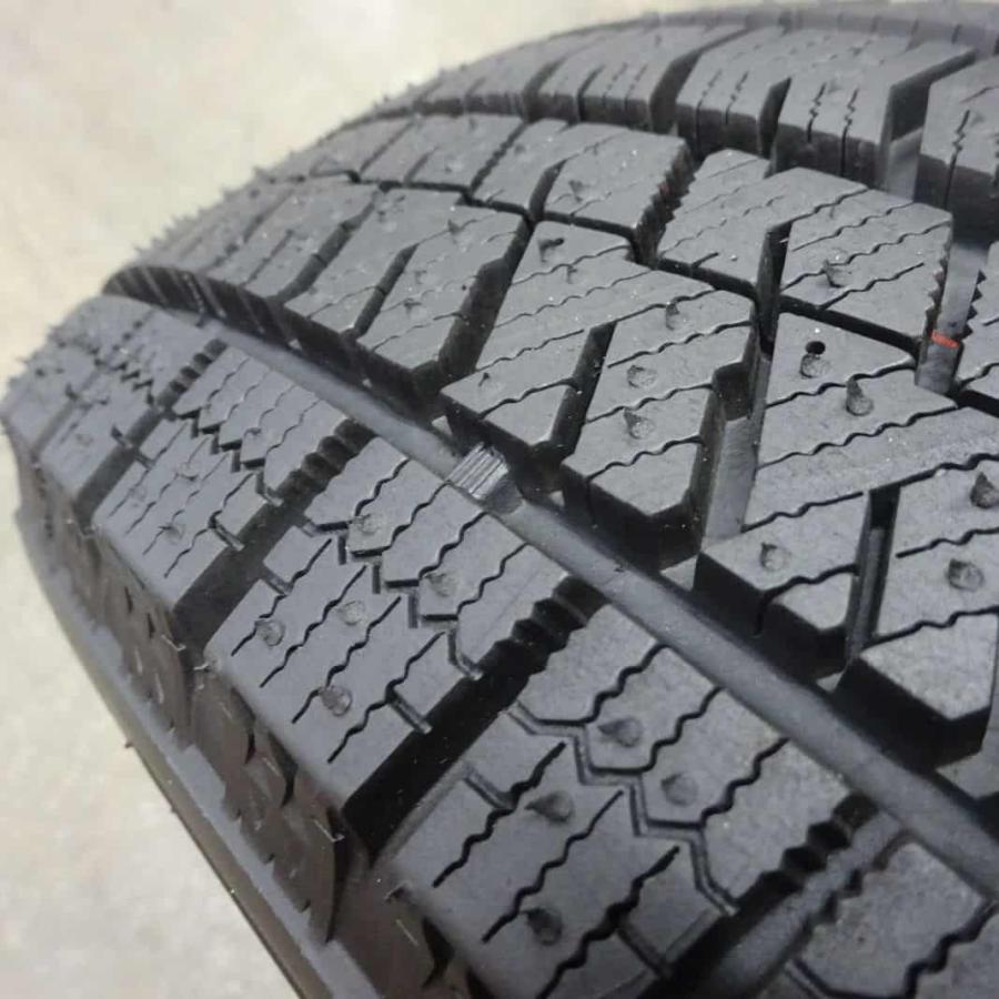 冬4本SET 会社宛 送料無料 155/65R13 73Q ブリヂストン ブリザック VRX2 2023年製 バリ溝 ライフ オッティ モコ ...