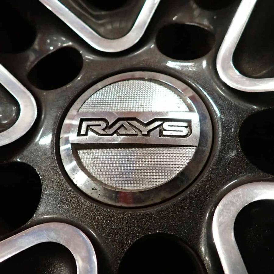 4本SET 会社宛 送料無料 18×7.5J RAYS STUDIED アルミ 5穴 PCD114.3mm