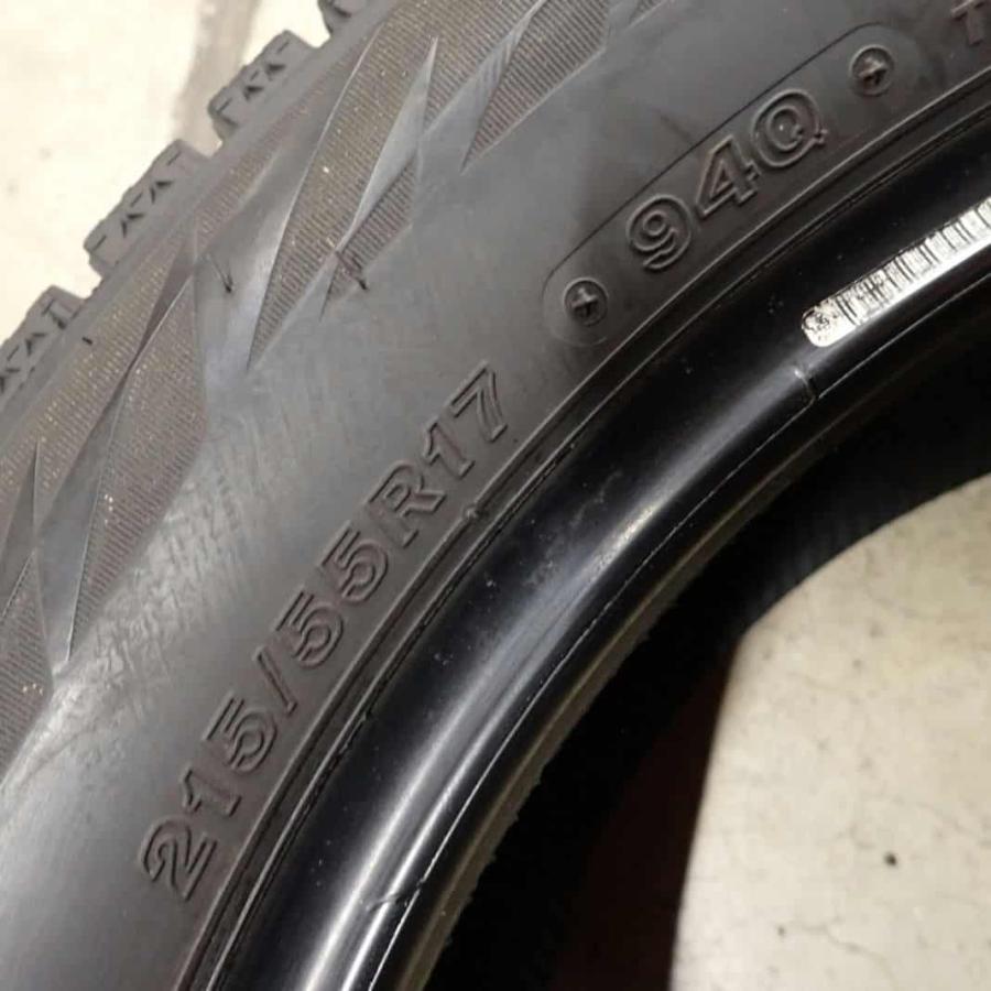 冬4本 会社宛送料無料 215/55R17 94Q ブリヂストン ブリザック VRX2