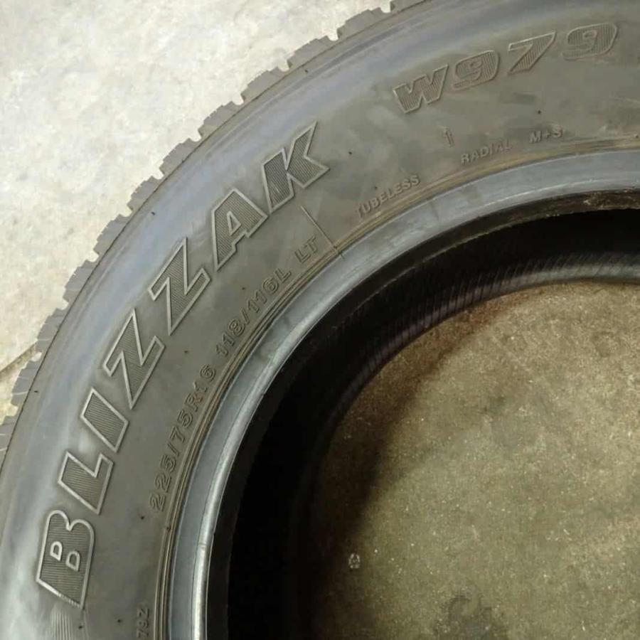 冬 6本SET 会社宛 送料無料 225/75R16 118/116 LT ブリヂストン