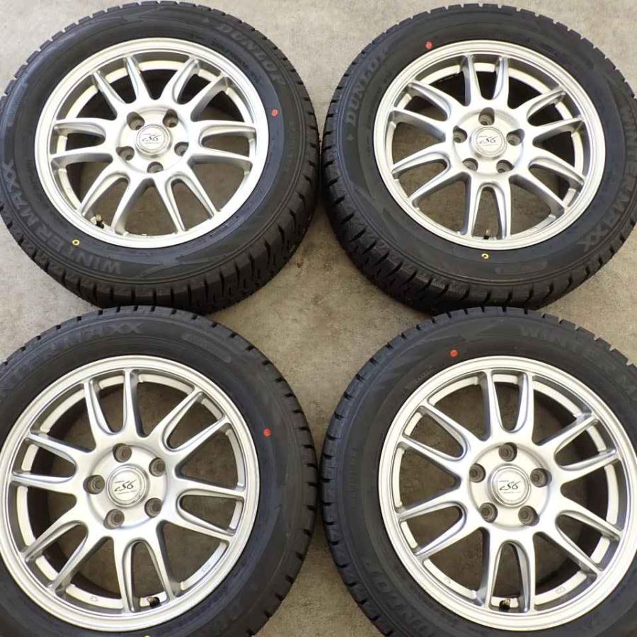 冬新品 2021年 4本SET 会社宛 送料無料 205/55R16×6.5J 91S ダンロップ WINTER MAXX WM02 アルミ ...