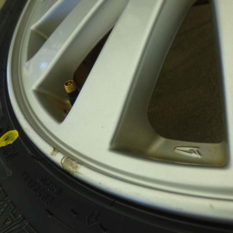 冬4本新品 2022年製 会社宛送料無料 155/65R14 ×4.5J 75Q グッドイヤー アイスナビ ダイハツ純正アルミ ウェイク ...