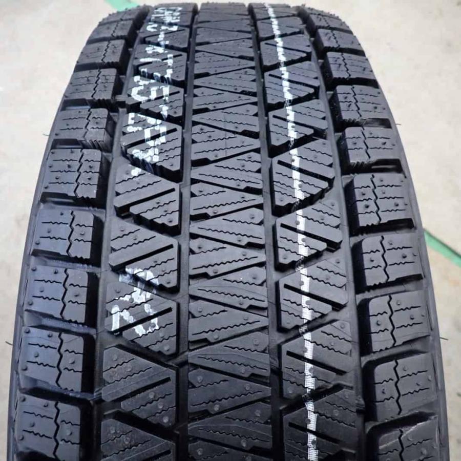 冬 新品 2021年製 4本 会社宛 送料無料 225/65R17×7J 102S ブリヂストン ブリザック DM-V3 アルミ ハリアー ...