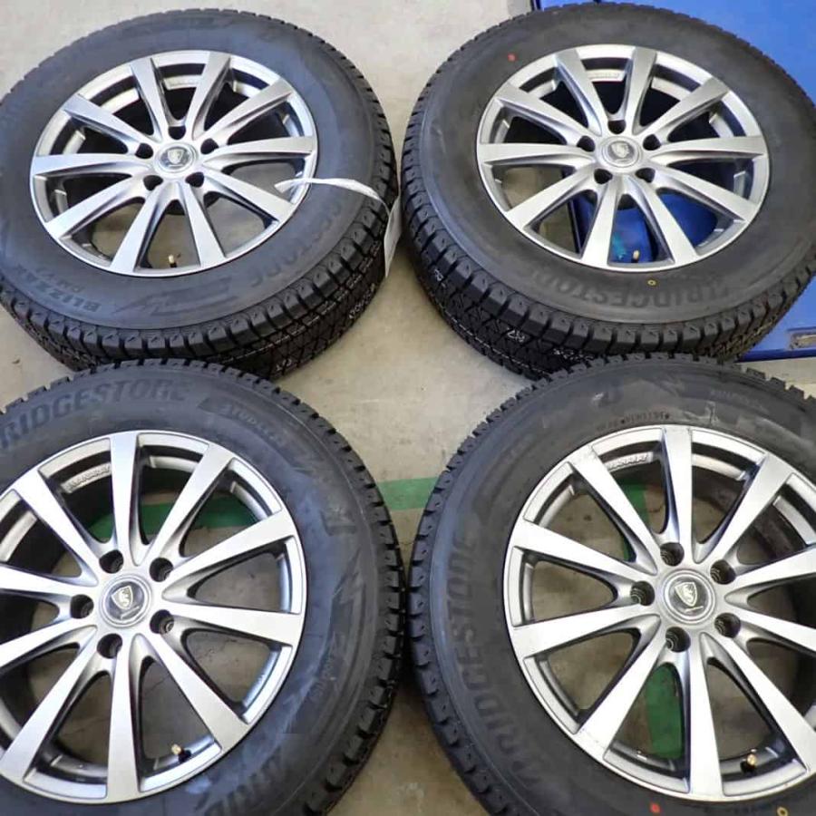 冬 新品 2021年製 4本 会社宛 送料無料 225/65R17×7J 102S ブリヂストン ブリザック DM-V3 アルミ ハリアー ...