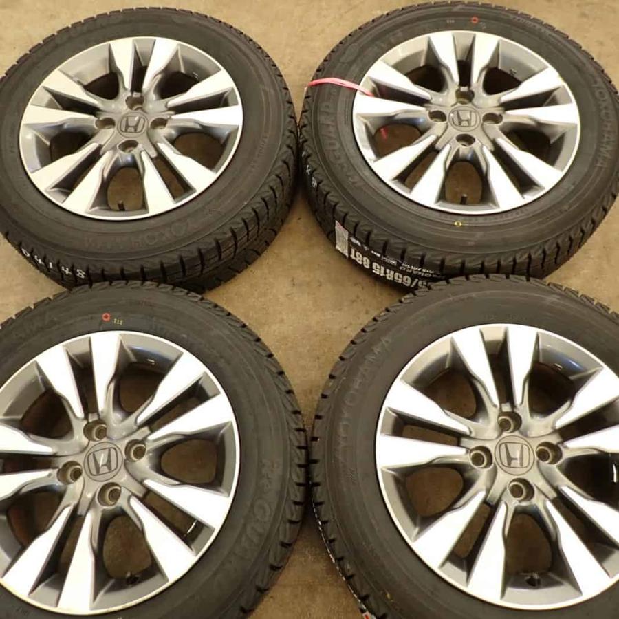 冬 新品 2022年製 4本SET 会社宛 送料無料 185/65R15×6J 88T ヨコハマ アイスガードIG52C ホンダ純正アルミ ...