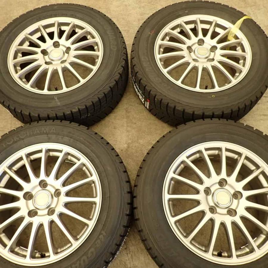 冬 新品 2022年 4本SET 会社宛 送料無料 215/60R16×6.5J 95T ヨコハマ