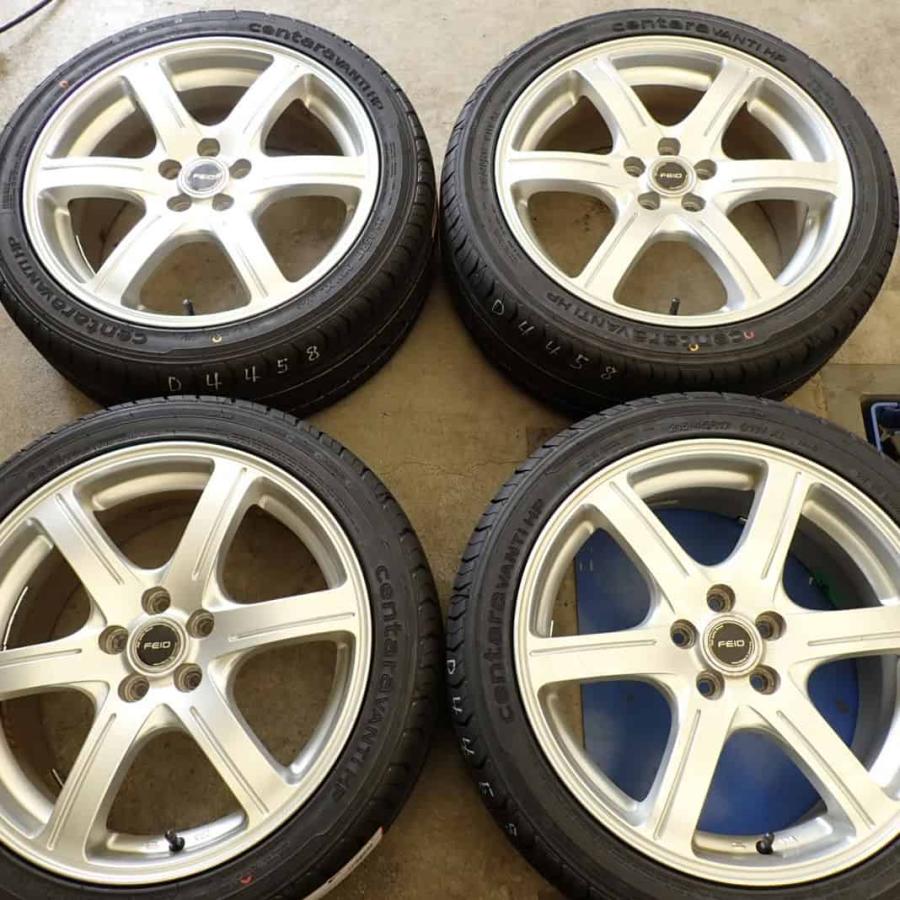 夏 新品 2024年製 4本SET 会社宛 送料無料 215/45R17×7J 91W centara 