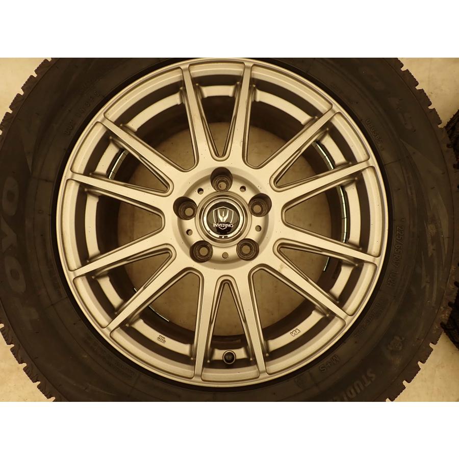 冬 新品 2023年製 4本SET 会社宛 送料無料 225/65R17×7J 102H トーヨー