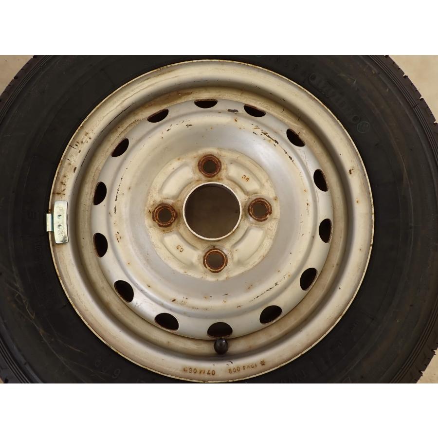TOYO 145R12 LT タイヤ・ホイール4本 セット バントラック用 夏新品 2022年製 4本 会社宛 送料無料 145R12×4J 6PR LT トーヨー V