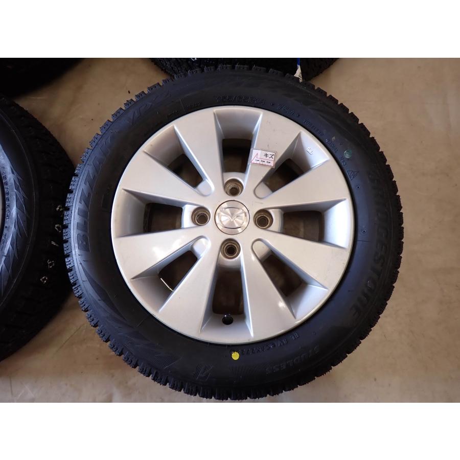 冬 新品 2025年製 4本SET 会社宛 送料無料 155/65R14×4.5J 75Q