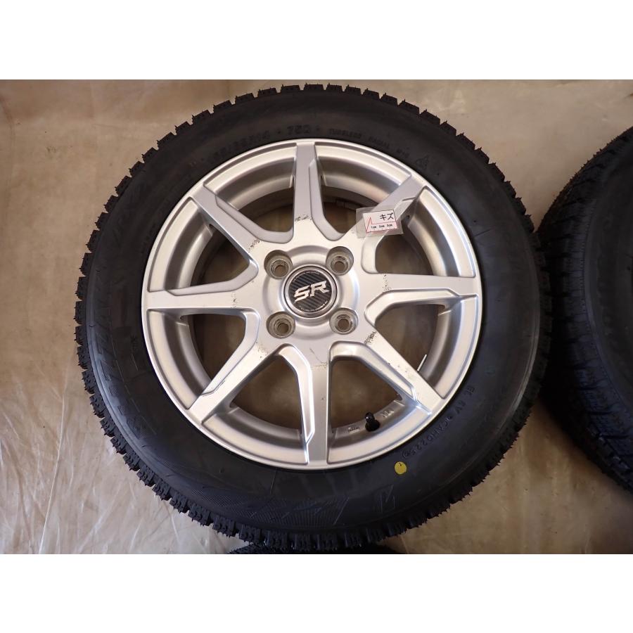 冬 新品 2025年製 4本SET 会社宛 送料無料 155/65R14×4.5J 75Q