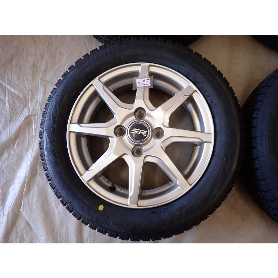 冬 新品 2025年製 4本SET 会社宛 送料無料 155/65R14×4.5J 75Q 