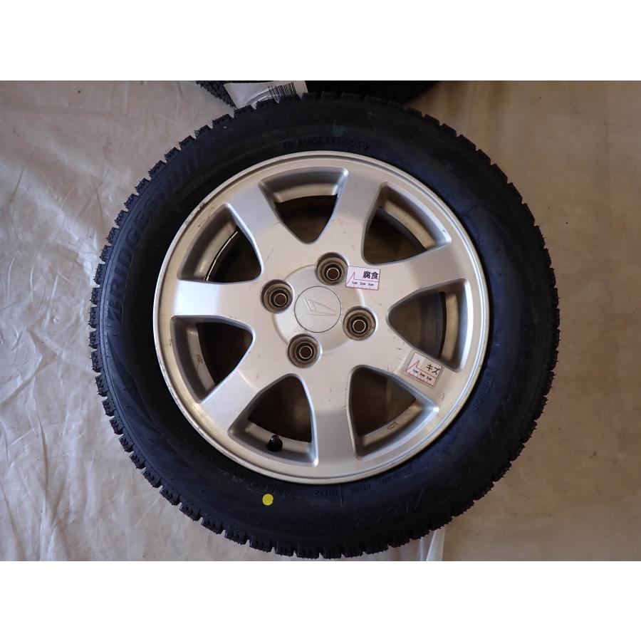 冬 新品 2025年製 4本 会社宛送料無料 155/65R14×4.5J 75Q 