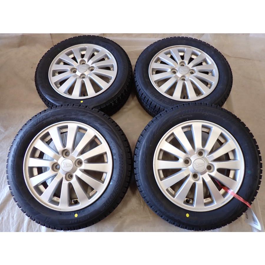 冬 新品 2025年製 4本 会社宛送料無料 155/65R14×4.5J 75Q 