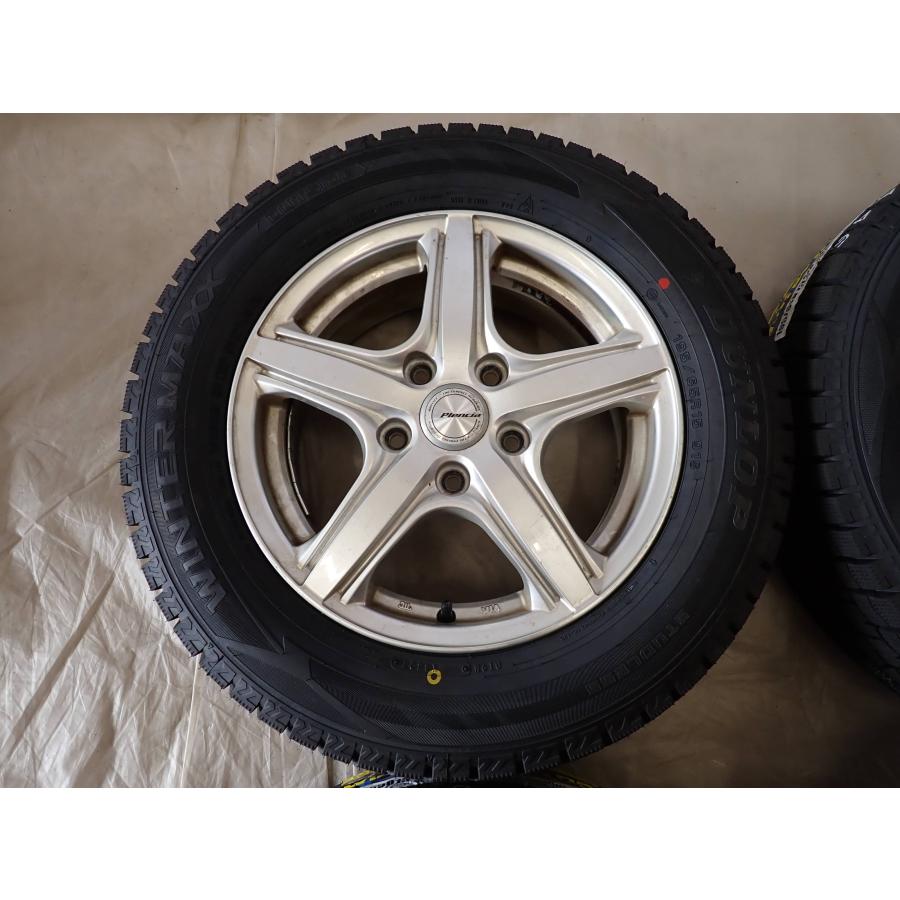 のゆゆ①195/65R15 WM02スタッドレスタイヤ2023年製造！美品 冬 新品 2024年製 4本SET 会社宛 送料無料 195/65R15×6J 91S