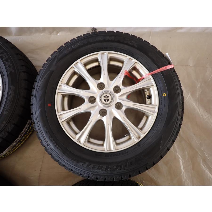 冬 新品 2024年製 4本SET 会社宛 送料無料 195/65R15×6J 91S